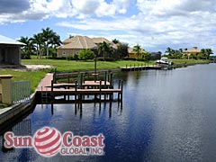 View Down the Canal From West Cape Estates